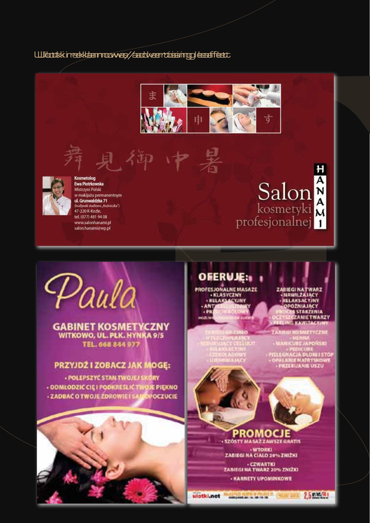 Advertising Leaflet — Beauty Salon