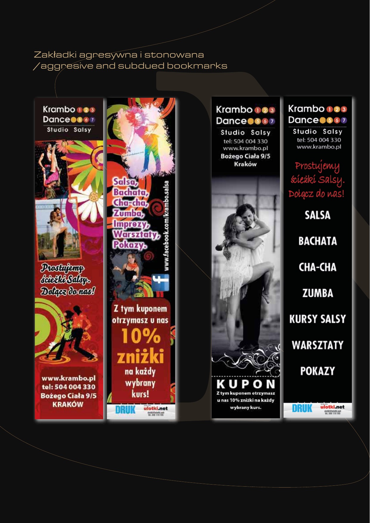 Bookmarks — Krambo Dance Studio